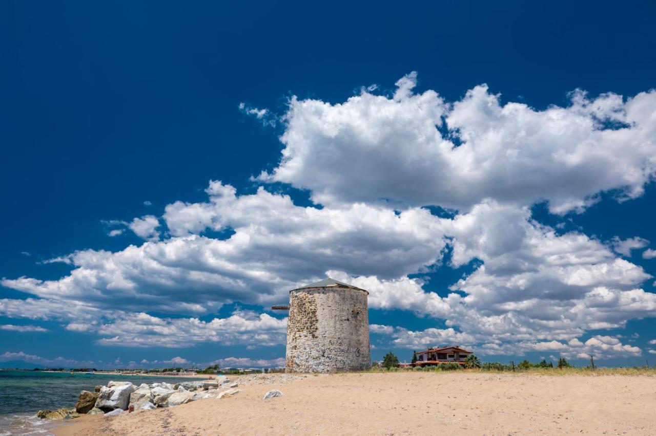 Windmill Villa Kalyves Polygyrou Esterno foto