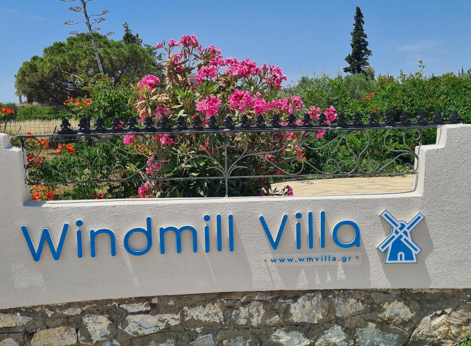 Windmill Villa Kalyves Polygyrou Esterno foto